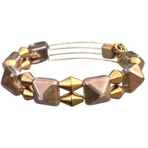 Alex And Ani Gold Impulse Wire Bangle